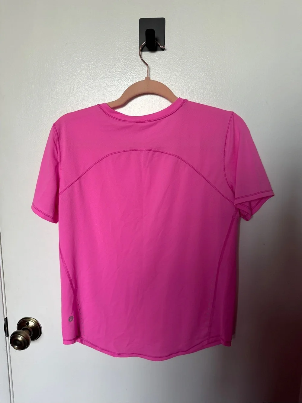 Lululemon fast and free top sonic pink